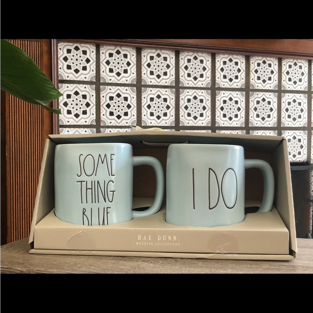 Rae Dunn Wedding Collections mugs